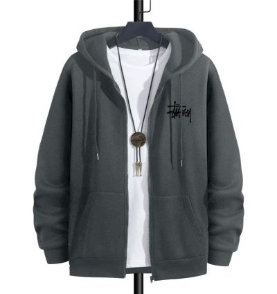 Hoodie Zipper Cotton Fleece