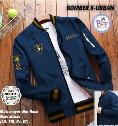 Jaket Bomber Pria Urban Style