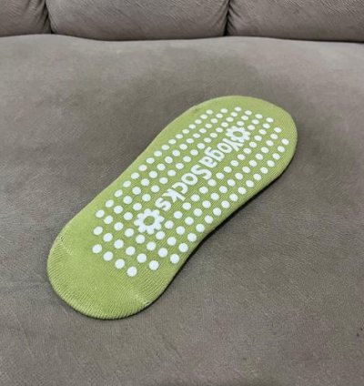 Kaos Kaki Yoga Pilates Wanita / Kaos Kaki Wanita Yoga Anti Slip Cross Gym Fitness Women Socks / Kaos Kaki Olahraga Anti Slip / Kaos Kaki Yoga Model Tali YOGA SOCKS - Hijau