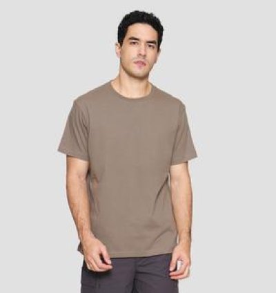 Cole Kaos Basic Plain Pria 121678061 - Taupe, S