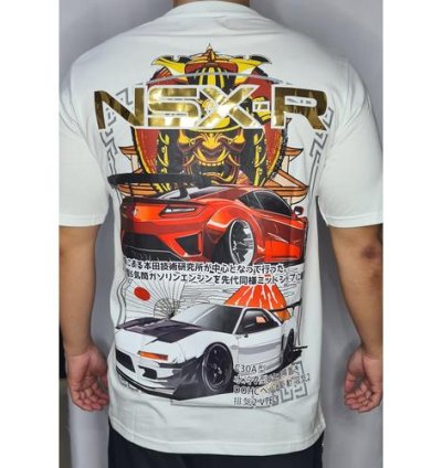 PUNK BERRY ORIGINAL NSX R EXLUSIVE ( GOLD ) T SHIRT / KAOS IMPORT PRIA - Putih, L