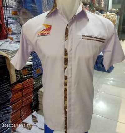 kemeja TIDAR terbaru (logo baru)